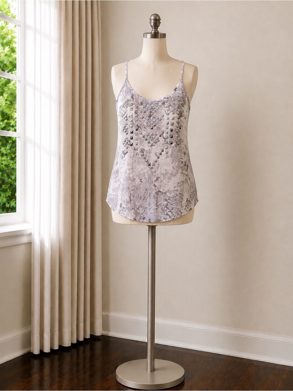 silence + noise Cami with Embellished Front
